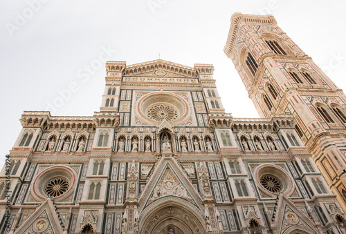 View of the Duomo and Giotto's bell tower. Florence photo