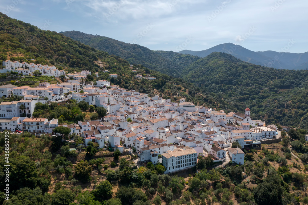 Municipio de Genalguacil en la comarca del valle del Genal, Andalucía