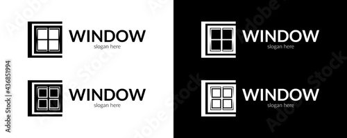 Creative window logo