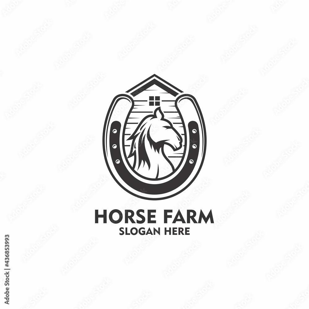 HORSE FARM LOGO DESIGN