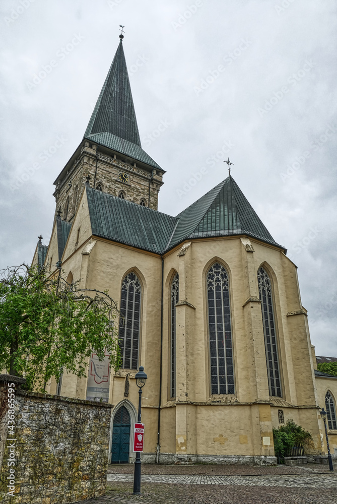 Historische gotische Hallenkirche  in Osnabrück