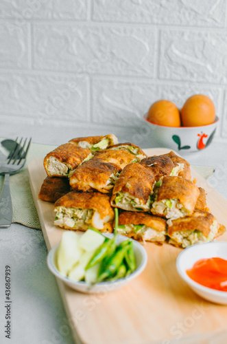 Martabak Indonesia street food