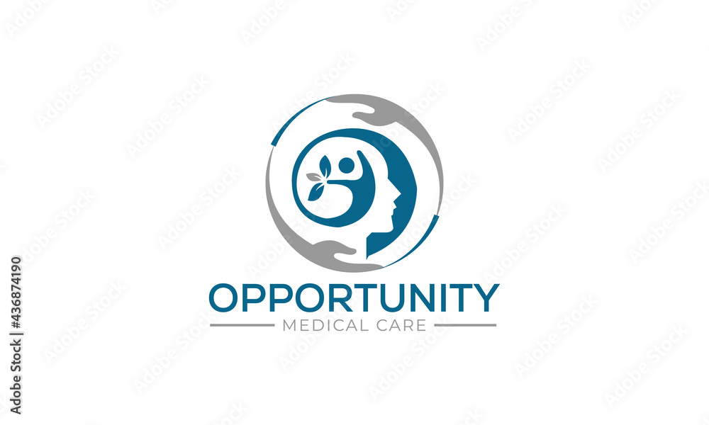Medical healthcare logo design