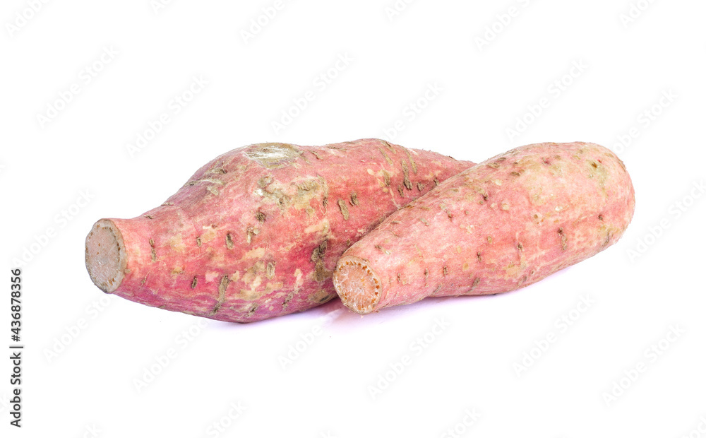 Sweet potato isolated on white background Sweet potato isolated on white background