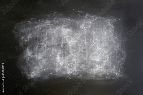 chalk board texture with erased inscription. High quality photo