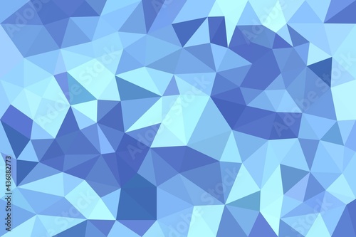 Abstract polygonal geometrical background with color gradient. Minimalistic modern design. Stock illustration for web and print, background and wallpaper.