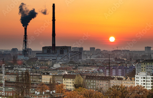 smog in the city  © Zryvka