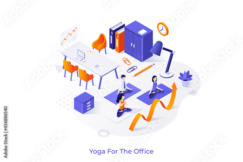 Isometric Vector Illustration For Website