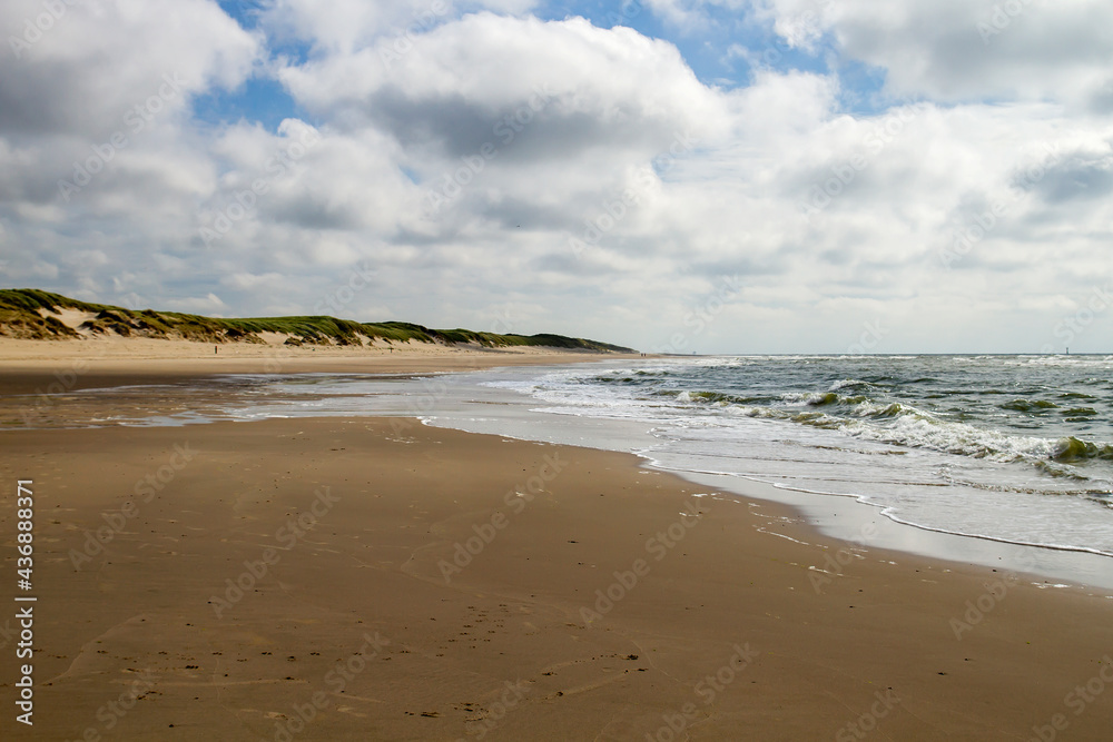 Sandy beach and dunes