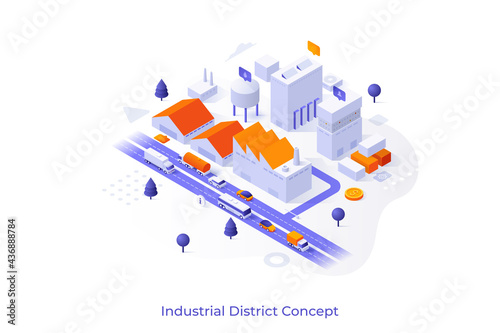 Isometric Vector Illustration For Website