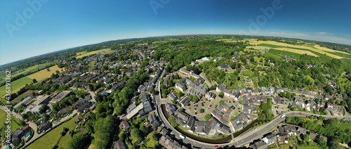 Fototapeta Naklejka Na Ścianę i Meble -  Luftbild Panorama Kornelimünster Aachen 