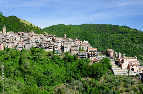 Piglio : land of the famous Italian wine 