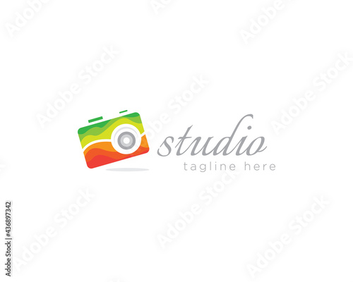 camera color design simple creative design
