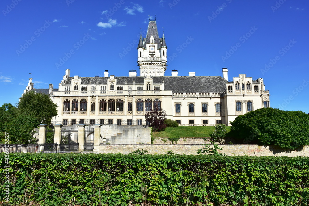 Gothic and renaissance castle Grafenegg in Austria