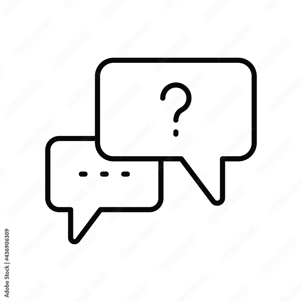 Fototapeta premium Faq icon