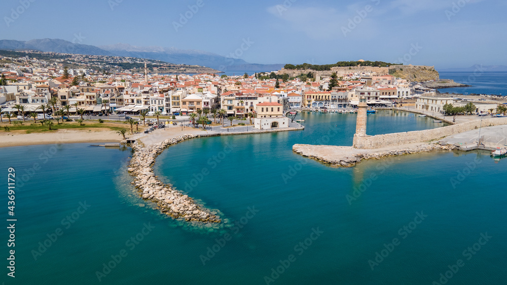 Port of Rethymno, Crete, Greece