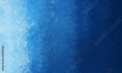Ombre blue abstract background. digital banner.