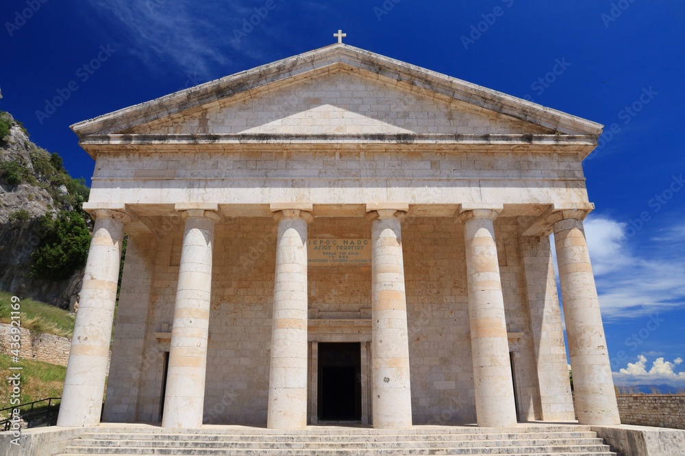 Corfu Town - Saint George Temple Corfu Town - Saint George Temple