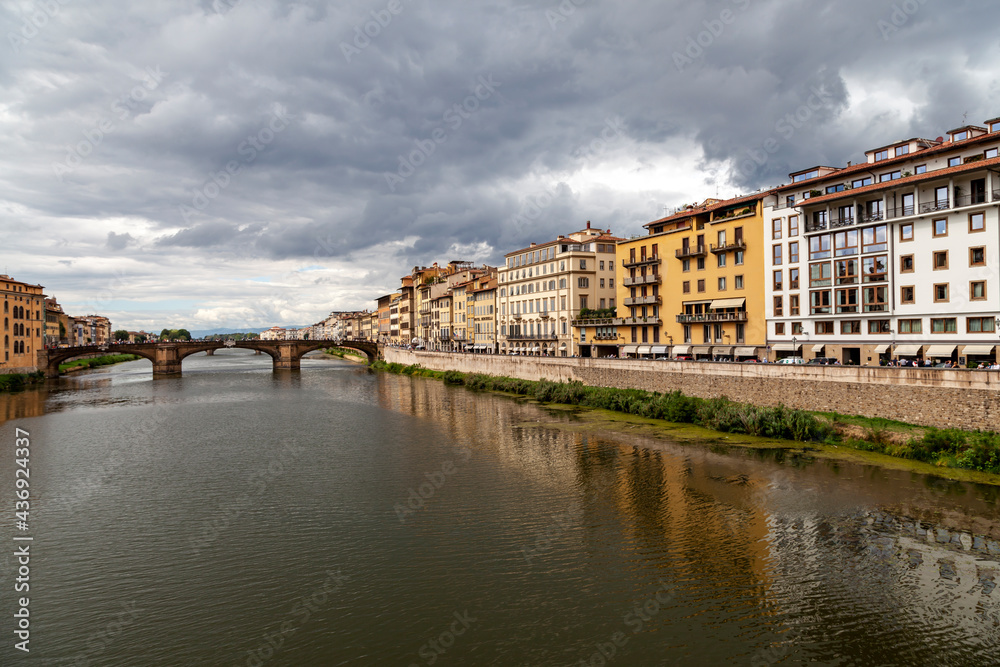 The bridge over the Arno. Florence