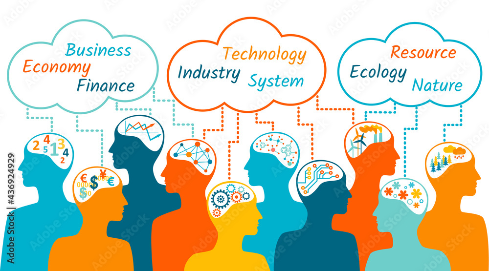 Groups of people with shared interests