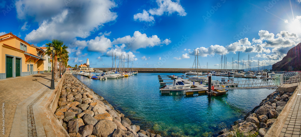 Obraz premium Madeira Hafen