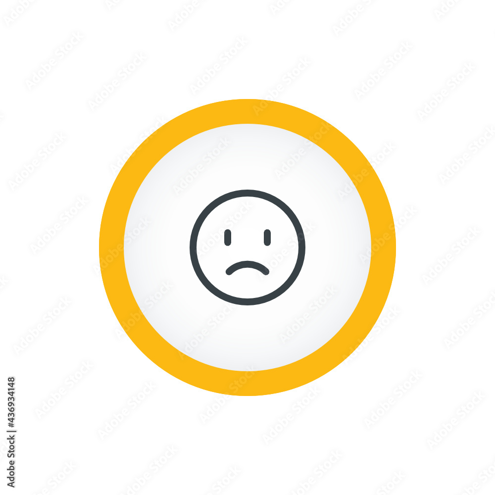 Fototapeta premium Sad Emoji 