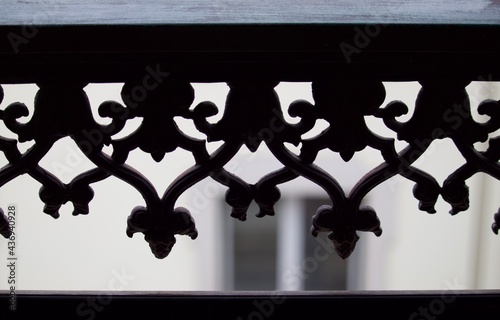 decorative ornate balcony