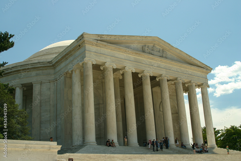 The Thomas Jefferson Memorial in Washington DC The Thomas Jefferson Memorial in Washington DC