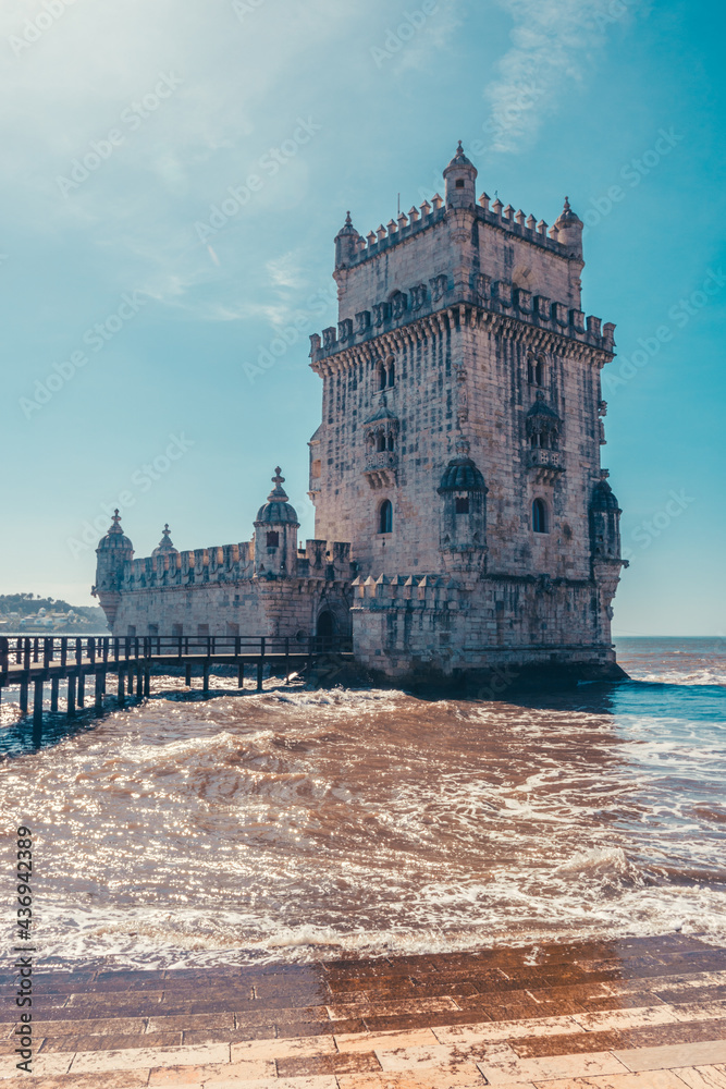 torre de belem in portugal