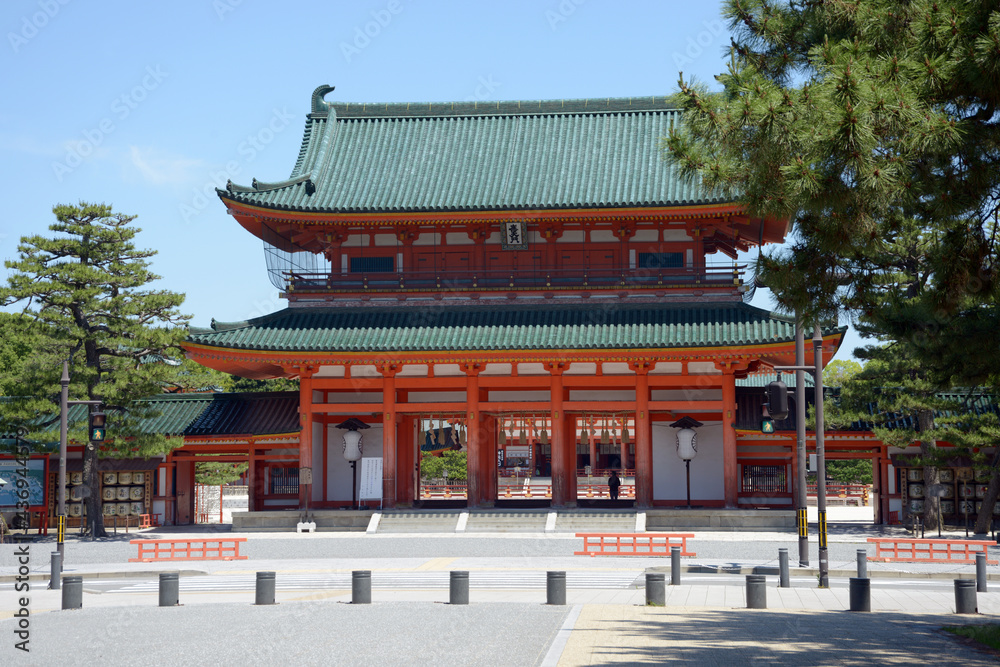 平安神宮　應天門　京都市左京区