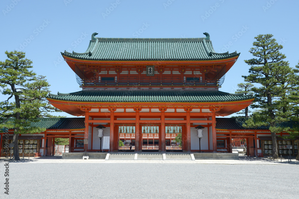 平安神宮　應天門　京都市左京区