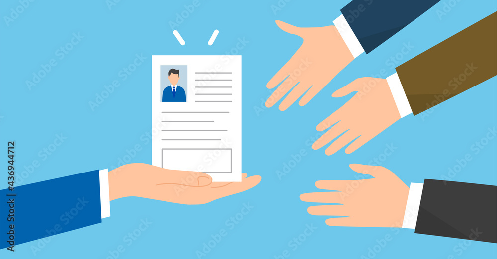良い履歴書 採用のイラストイメージ ベクター Stock Vector Adobe Stock 良い履歴書 採用のイラストイメージ ベクター Stock Vector Adobe Stock