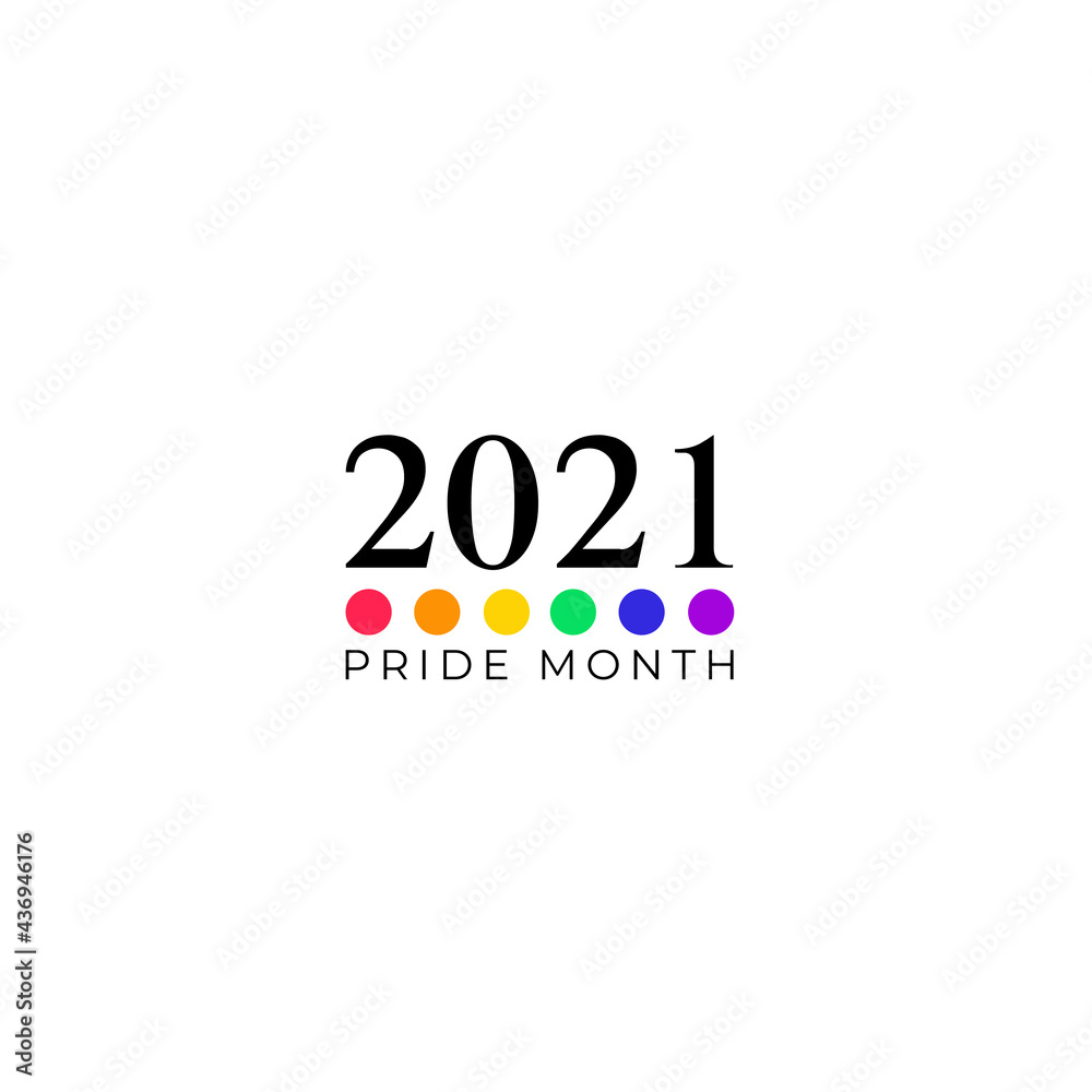 Fototapeta premium LGBT LGBTQ+ Pride Hearts and Slogans Social Media Post Template. Love is Love, Be Proud, Be Yourself. Hearts in LGBT Flag Colours. Vector Design Element for LGBT Pride Social Post, Square Banner, Logo