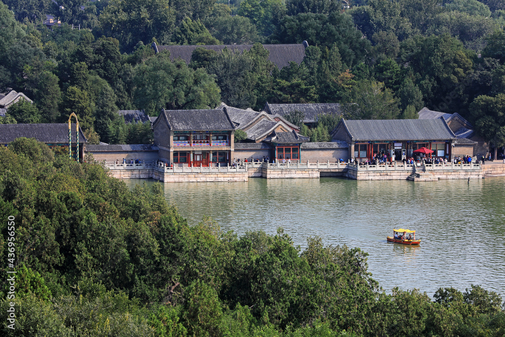 Scenery of Kunming Lake in Beijing Summer Palace
