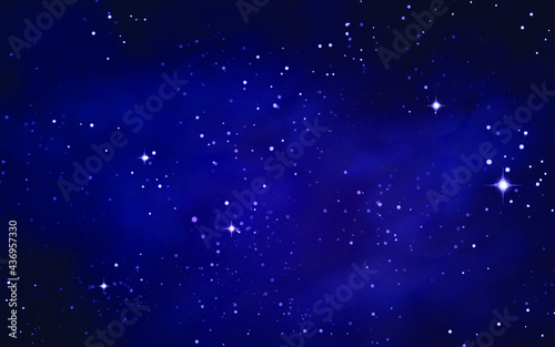 starry night sky
