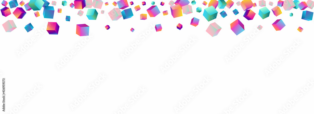 Rainbow Rhombus Vector Panoramic White Rainbow Rhombus Vector Panoramic White