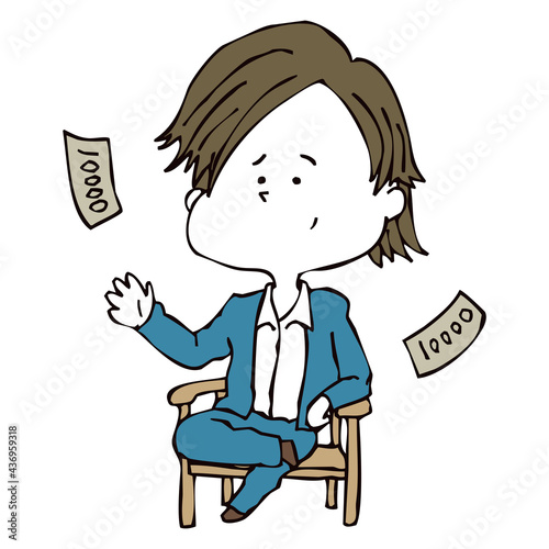詐欺師っぽい男