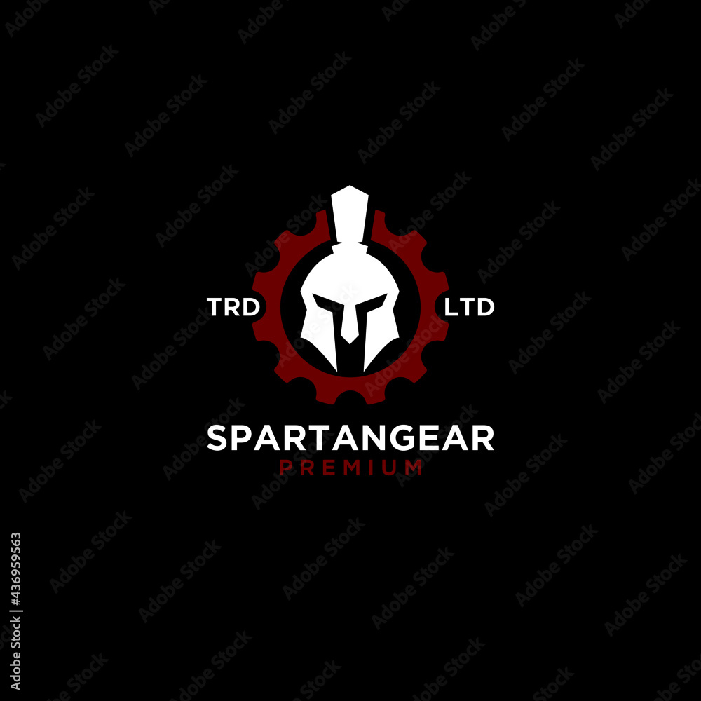 sparta gear logo icon illustration Premium Vector sparta gear logo icon illustration Premium Vector