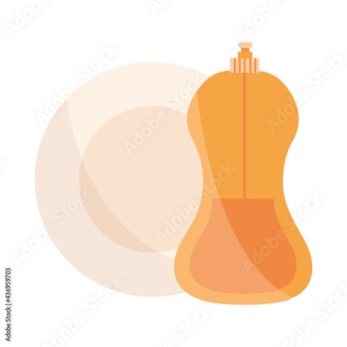 cleaning dishes liquid soap