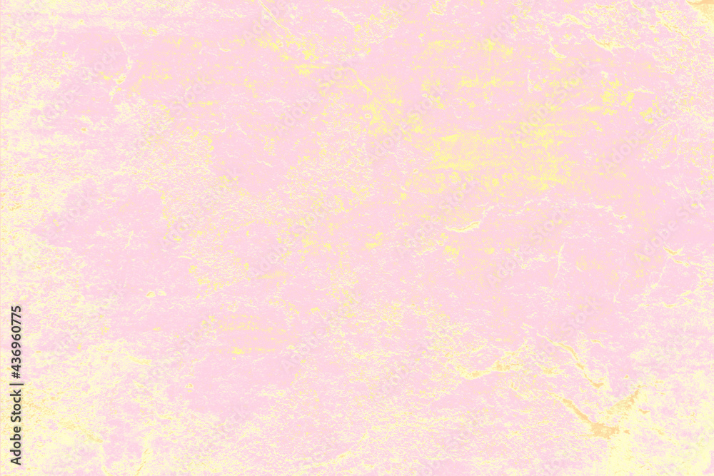 Abstract colorful grunge painting background, using pink and yellow for the base
