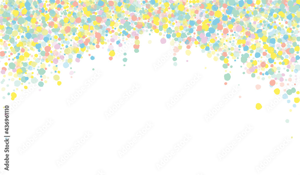 Orange Circle Carnaval White Background. Vector Orange Circle Carnaval White Background. Vector
