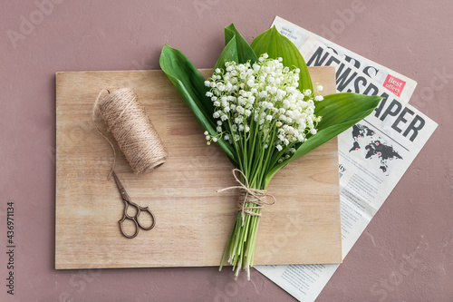 Beautiful lily-of-the-valle...