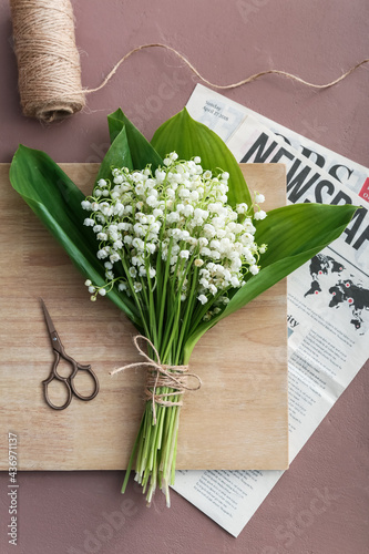 Beautiful lily-of-the-valle...
