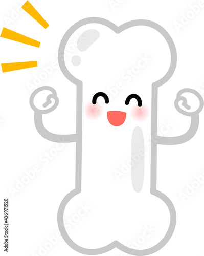 健康な骨のキャラクター