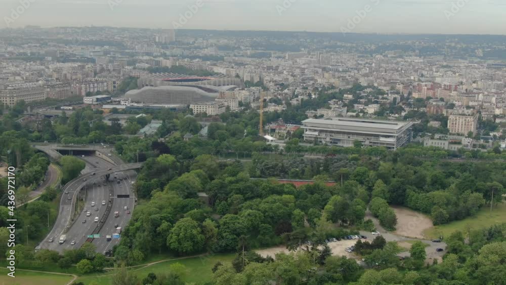 Roland Garros vue par hélicoptère 6 Roland Garros vue par hélicoptère 6