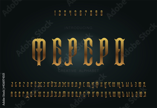 фереро шрифт (cyrilic ferero font)
