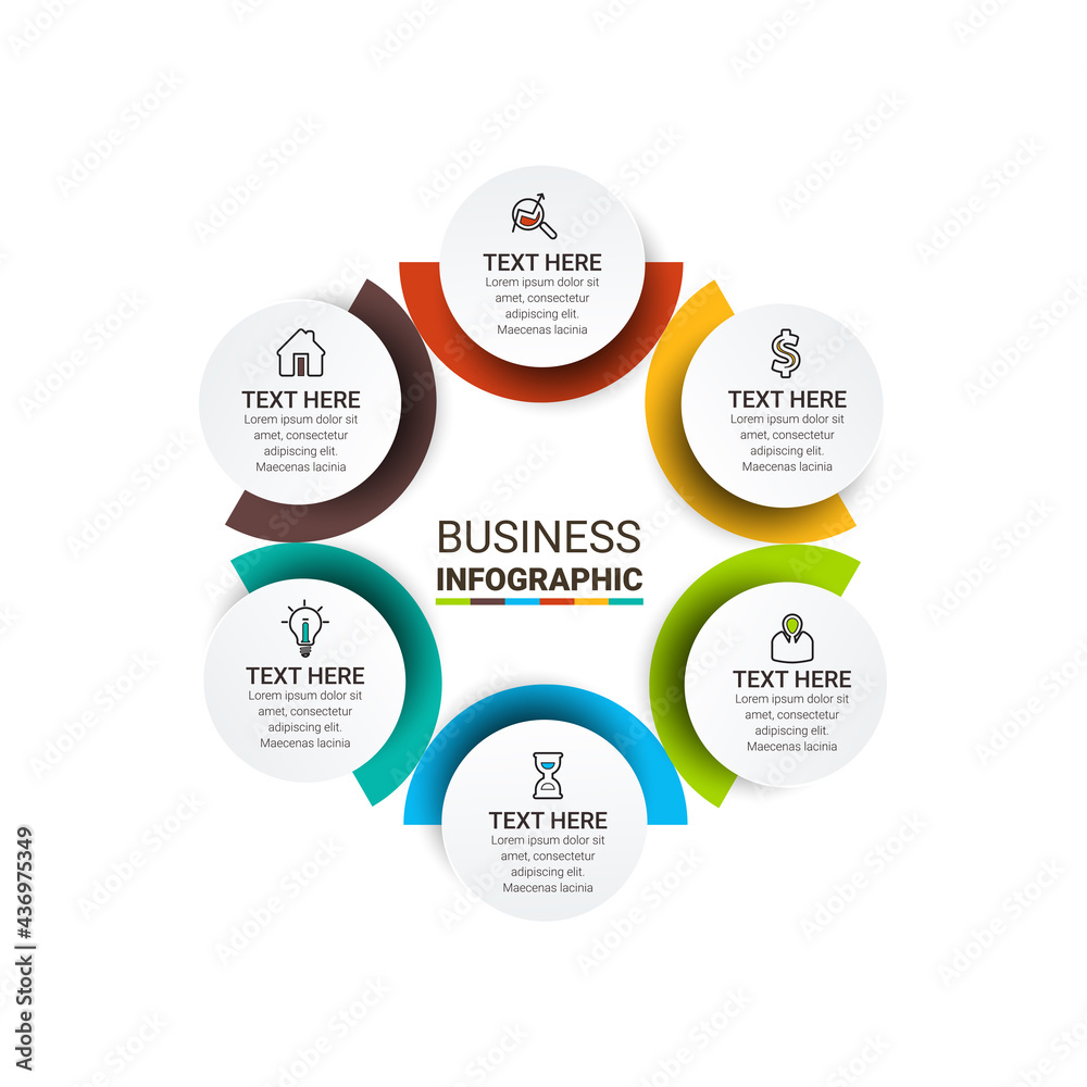 Business infographic data visualization. Process chart. Presentation business infographic template. Vector illustration. Business infographic data visualization. Process chart. Presentation business infographic template. Vector illustration.