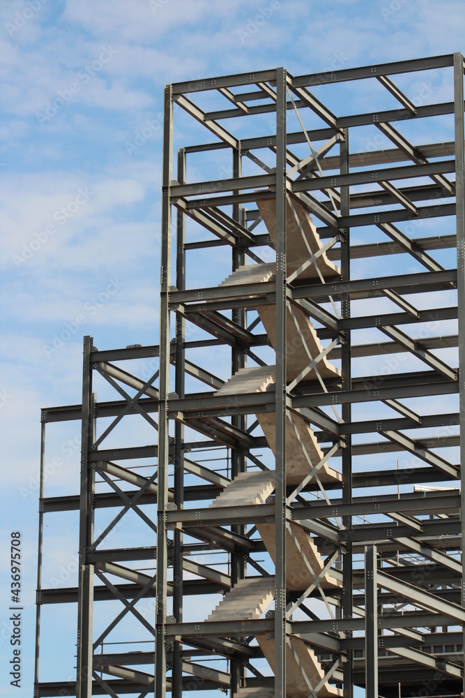 Escaleras en construcción 