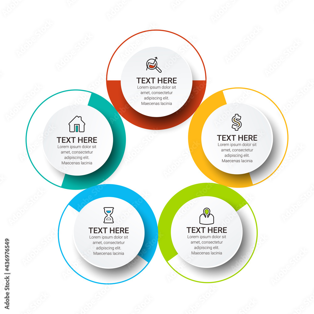 Vector infographic template. Business concept with numbers options. Can be used for process diagram, presentations, workflow layout, banner, flow chart, info graph. Vector infographic template. Business concept with numbers options. Can be used for process diagram, presentations, workflow layout, banner, flow chart, info graph.
