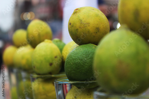 Beautiful Lemon For Tasty Lemon juice. Indian food and drinks. Summer drinks. Cold Drinks photo